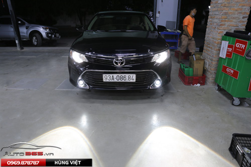 Camry 2017 nâng cấp bi gầm Taiwan bảo hành trọn đời xe
